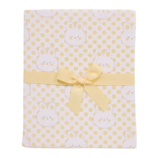 Das Baby Κουβερτα Πικε 75X100 Relax 4961 Yellow Yellow