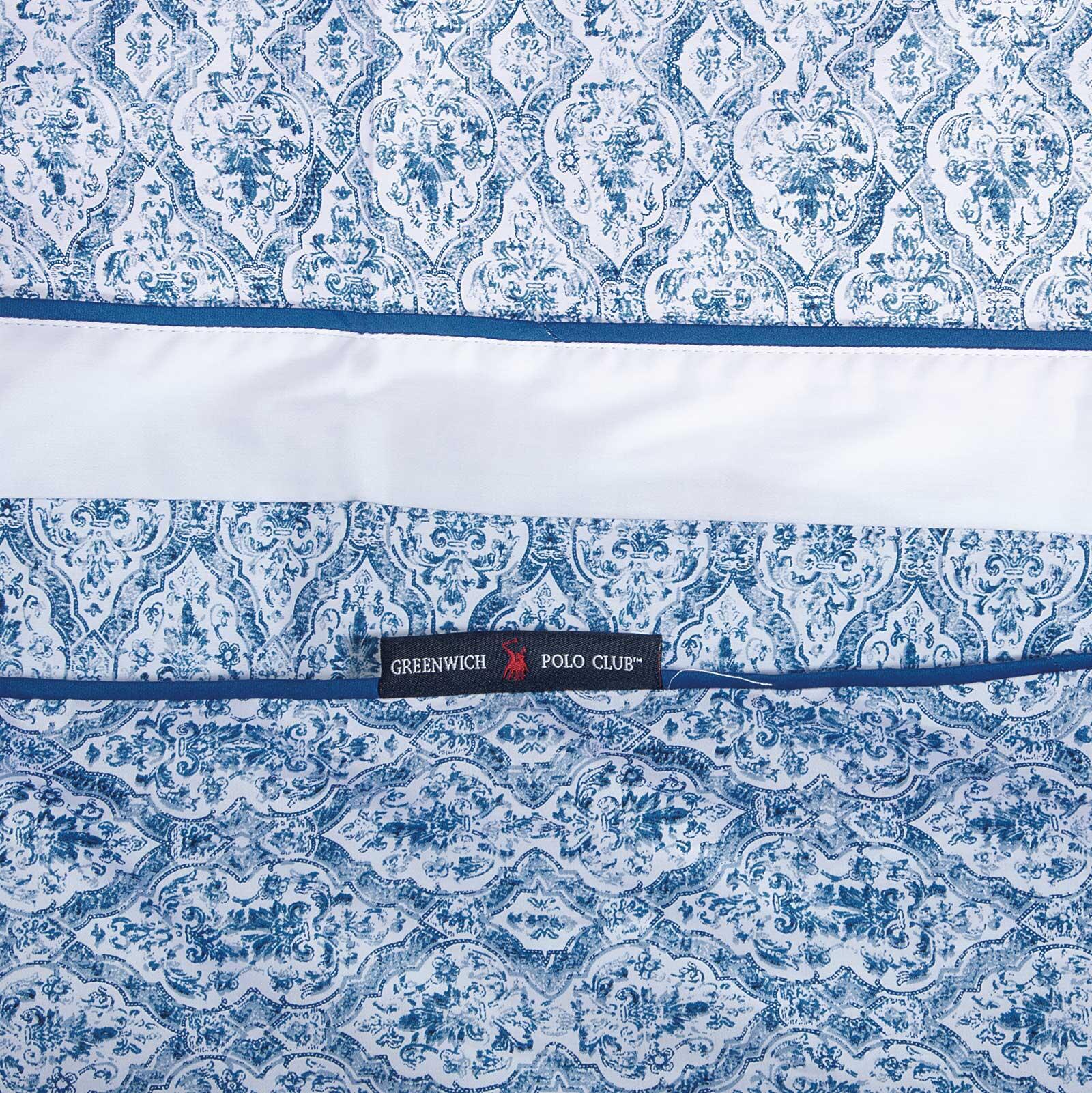 Greenwich Polo Club Σετ Σεντονια King Essential 2268 Blue - White Blue - White - Image 7