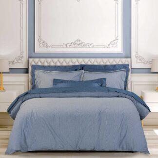 Greenwich Polo Club Παπλωματοθηκη Σετ Υπερδιπλh Essential 2294 Blue Blue