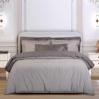 Greenwich Polo Club Παπλωματοθηκη Σετ Υπερδιπλh Essential 2295 Grey Grey