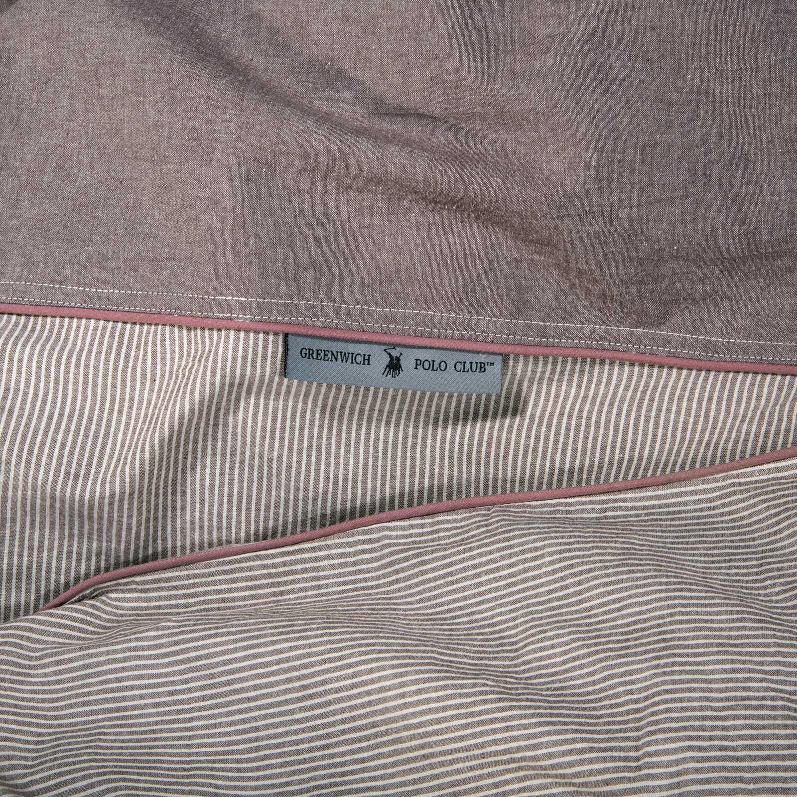 Greenwich Polo Club Παπλωματοθηκη Σετ Υπερδιπλh Essential 2295 Grey Grey - Image 3