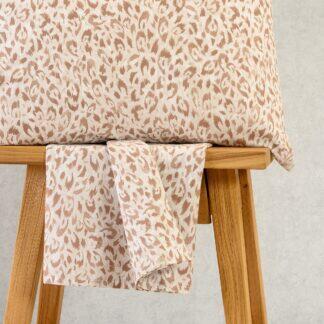 Melinen Home ΣΕΝΤΟΝΙ (ΣΕΤ 2 ΤΕΜ.) 120Χ200+32 LEO MOCCA CASUAL LINE MINI