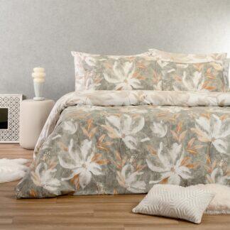 Melinen Home ΣΕΤ ΣΕΝΤΟΝΙΑ ΜΟΝΑ (Λ) GIULIA GREY CASUAL LINE (100Χ200+32)