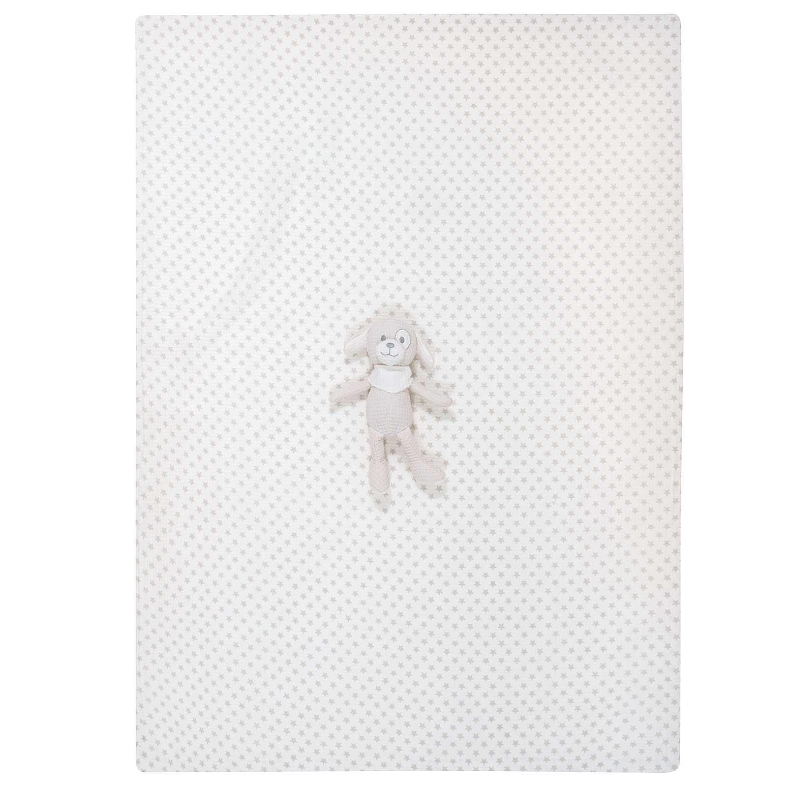 Greenwich Polo Club Κουβερτα Πικε 75X100 Βαβυ Essential 8858 Grey - White Grey - White - Image 5