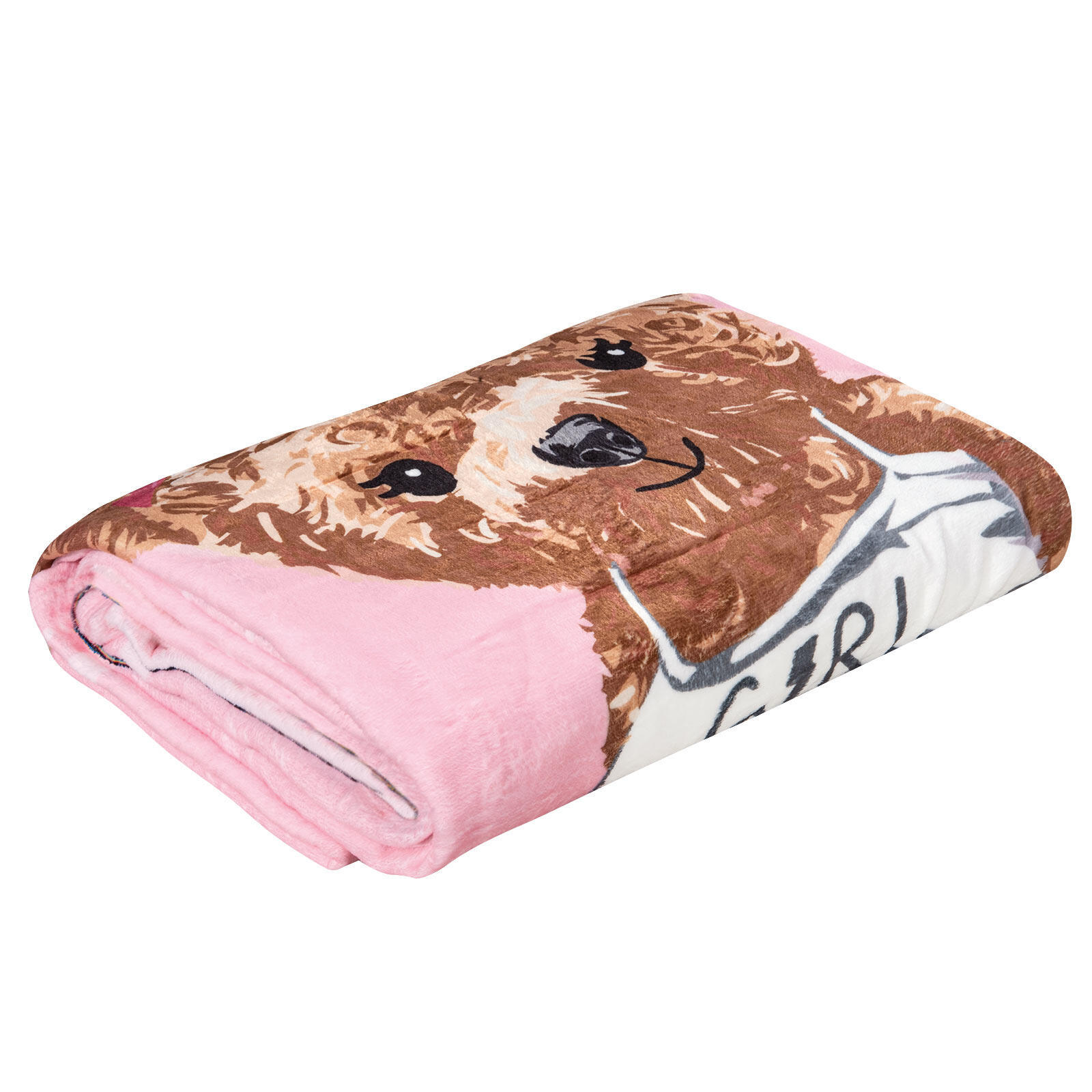 Greenwich Polo Club Junior Κουβερτα Fleece 8839 Beige - Grey - Pink Beige - Grey - Pink - Image 6