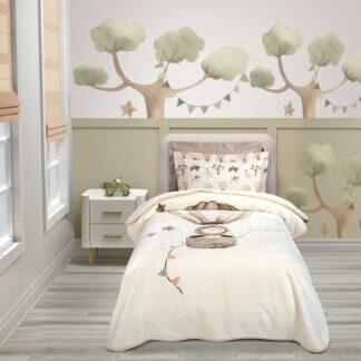 Greenwich Polo Club Κουβερτα Velour Junior Essential 8860 Taupe Taupe