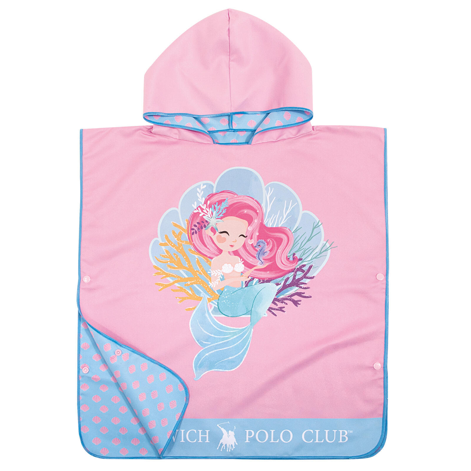 Greenwich Polo Club Junior Ποντσο Θαλασσησ 50Χ115 4041 Pink Pink - Image 4