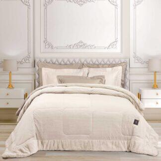 Greenwich Polo Club Κουβερτοπαπλωμα Velvet King Premium 3965 Ivory Ivory