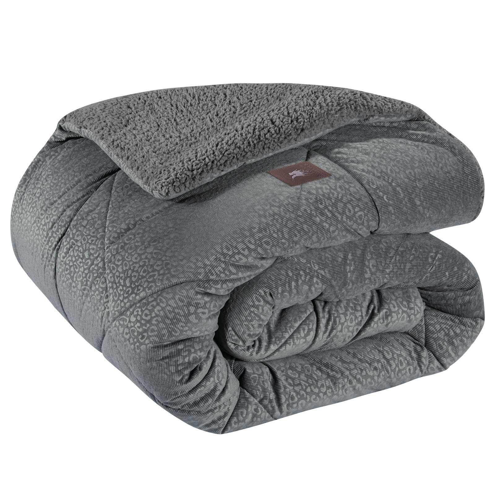 Greenwich Polo Club Κουβερτοπαπλωμα King Sherpa Essential 4435 Grey Grey - Image 3