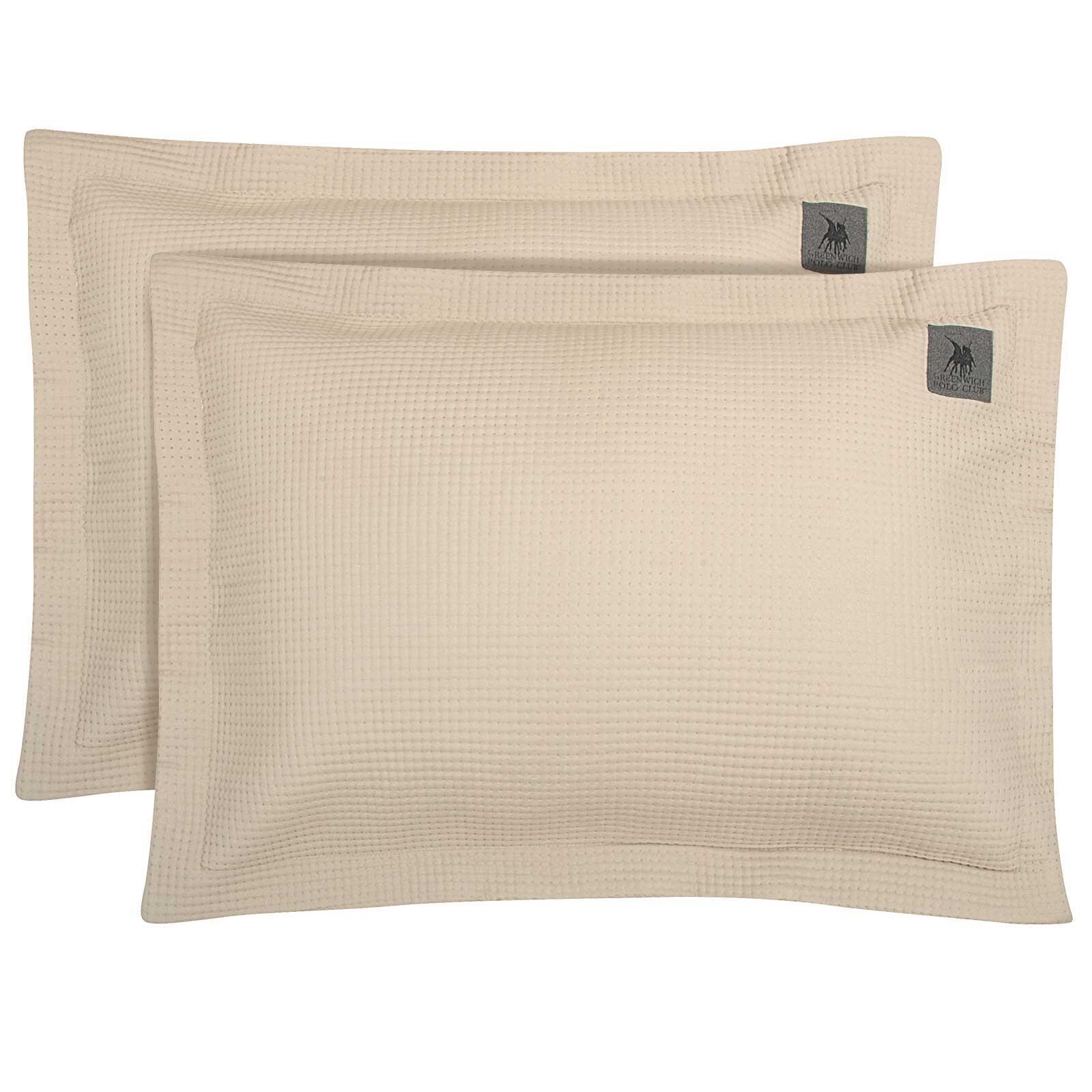 Greenwich Polo Club Ζευγοσ Μαξιλαροθηκεσ Essential 3495 Beige Beige - Image 3