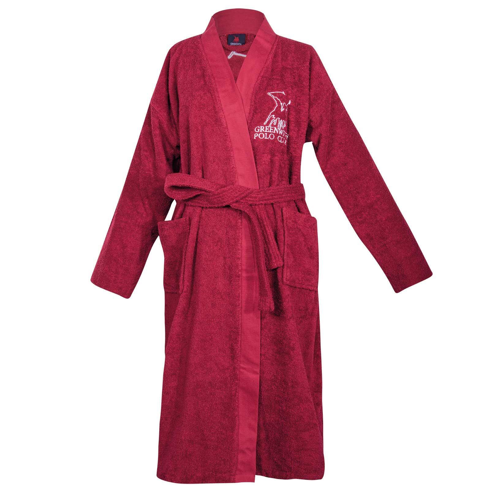 Greenwich Polo Club Μπουρνουζι Large Essential 3210 Bordeaux Bordeaux