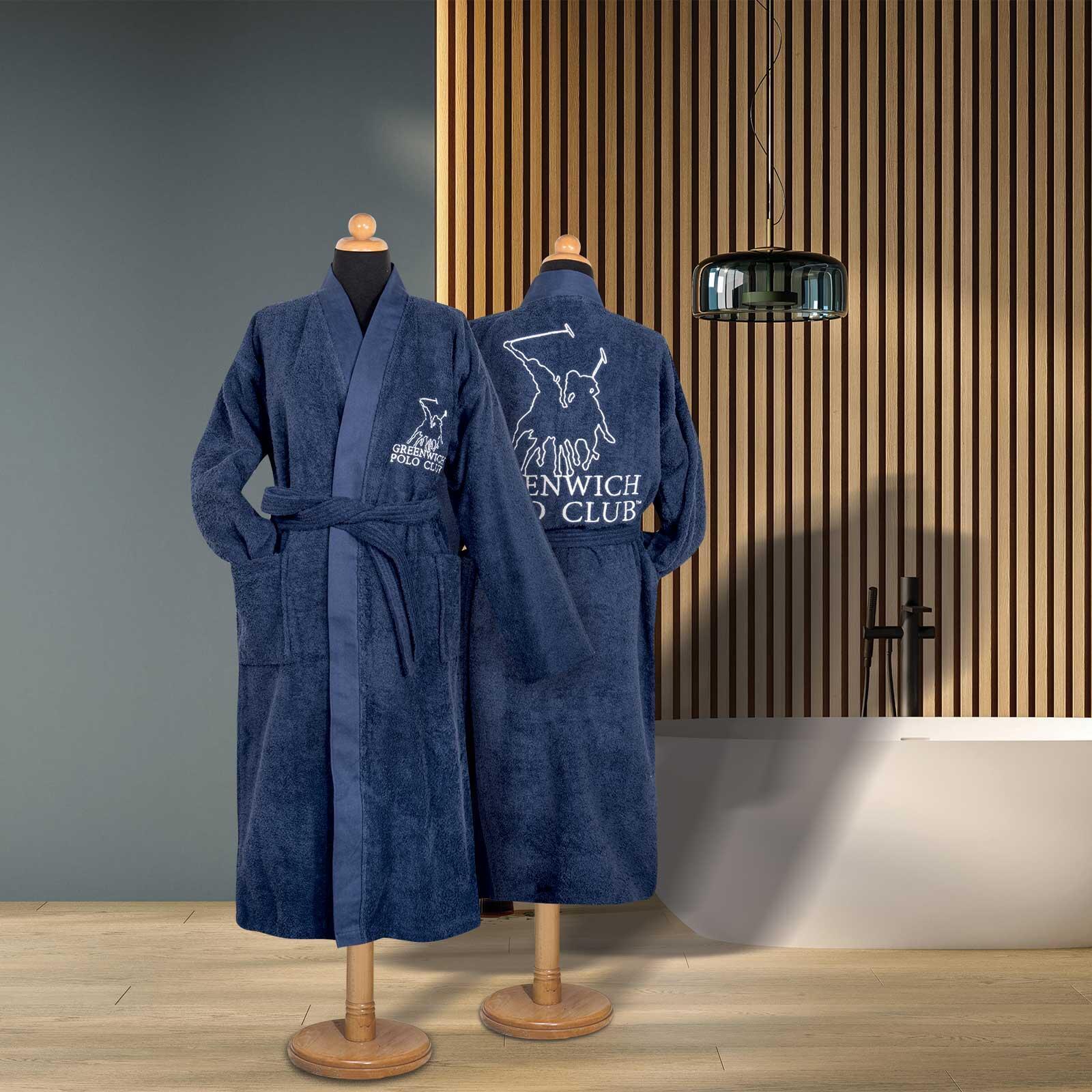 Greenwich Polo Club Μπουρνουζι Large Essential 3212 Royal Blue Royal Blue - Image 3