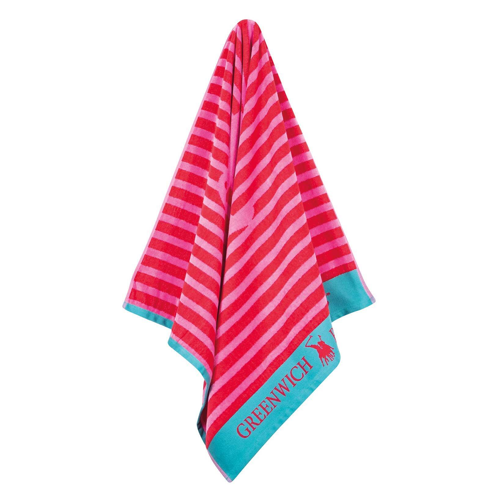 Greenwich Polo Club Junior Πετσετα Θαλασσησ 70Χ140 4073 Pink - Red Pink - Red - Image 5