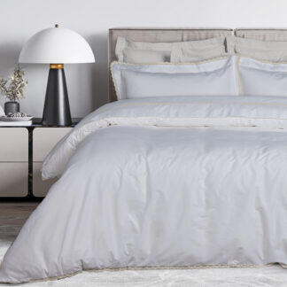 Das Home Παπλωματοθηκη Σετ King Prestige 1708 White White