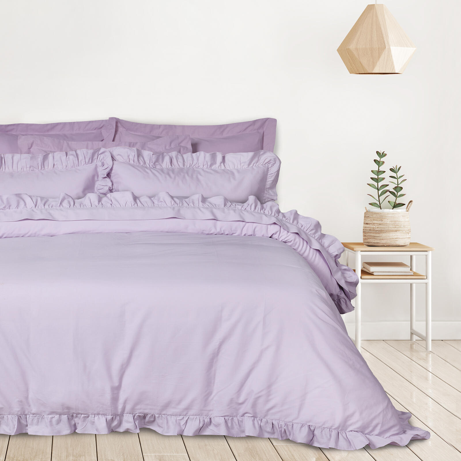 Das Home Σετ Παπλωματοθηκη Υπερδιπλη Daily 3167 Lilac Lilac - Image 4