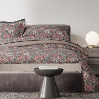 Das Home Σετ Παπλωματοθηκη Υπερδιπλη Daily 3176 Grey - Pink Grey - Pink