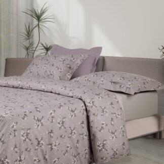 Das Home Σετ Παπλωματοθηκη Υπερδιπλη Happy 9684 Grey - Taupe Grey - Taupe