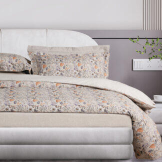 Das Home Σετ Παπλωματοθηκη Υπερδιπλη Happy 9687 Beige Beige