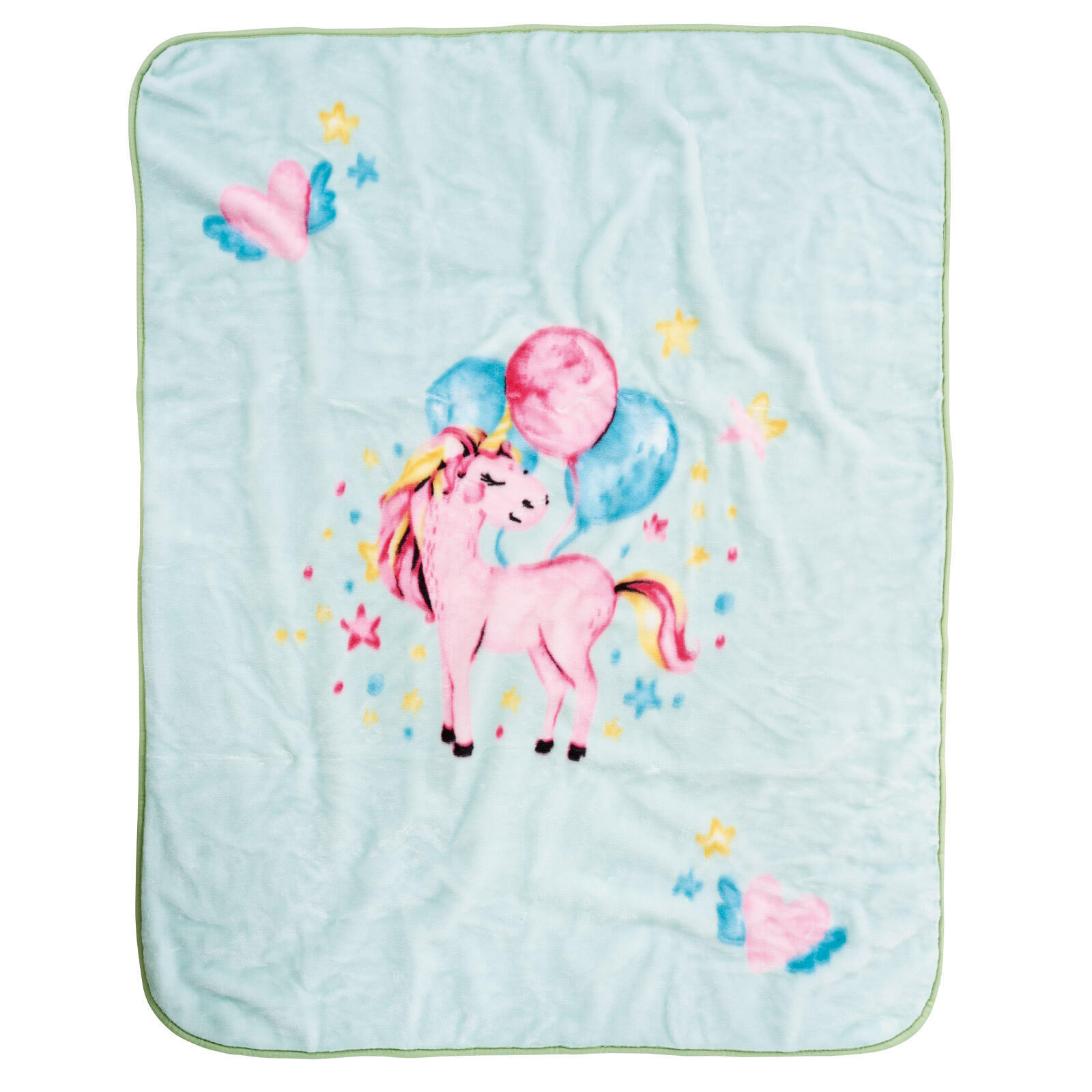 Das Baby Κουβερτα Velour 110X140 Relax 4919 Mint - Pink Mint - Pink - Image 6