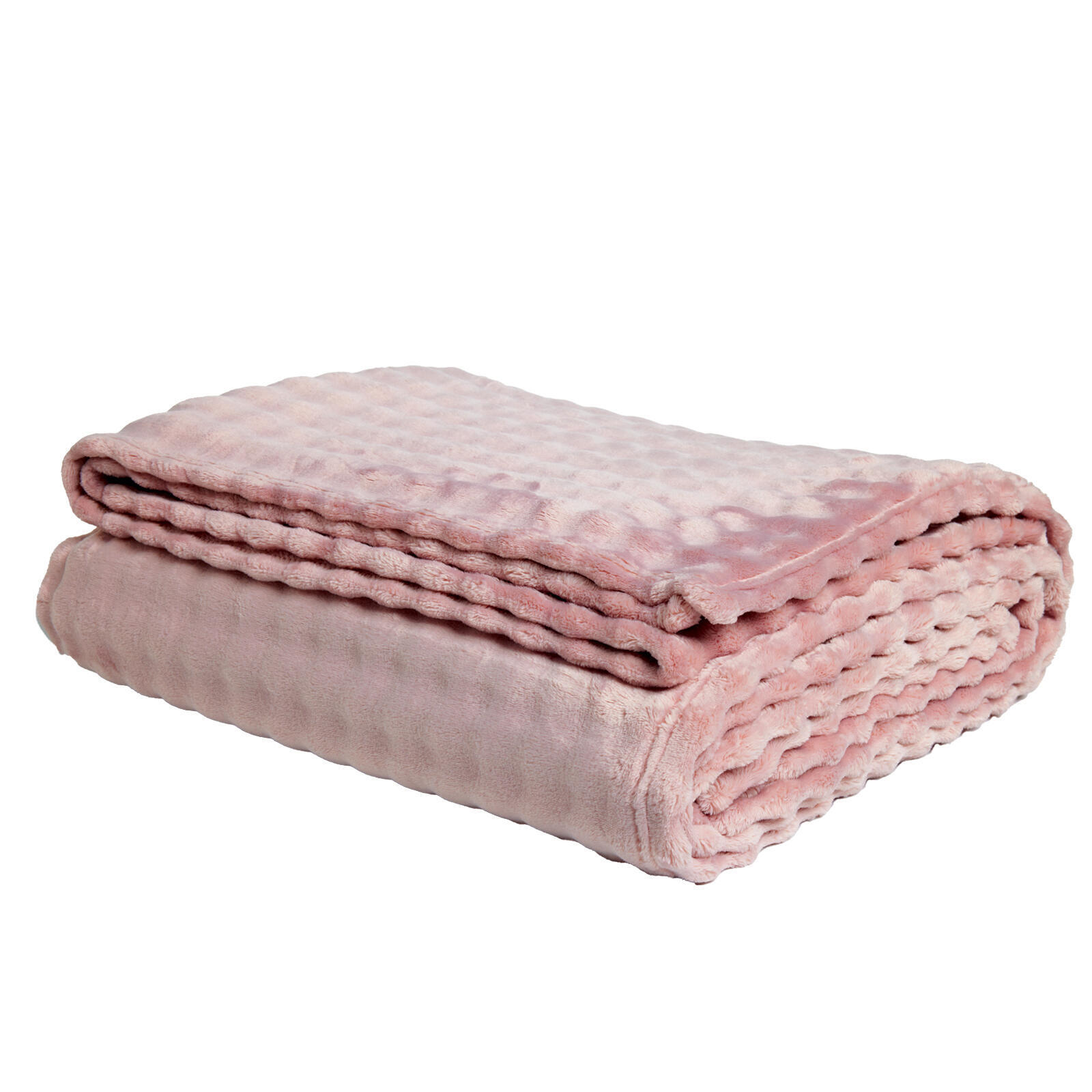 Das Home Κουβερτα Bubble Fleece 220Χ240 1372 Dusty Lilac Dusty Lilac - Image 3