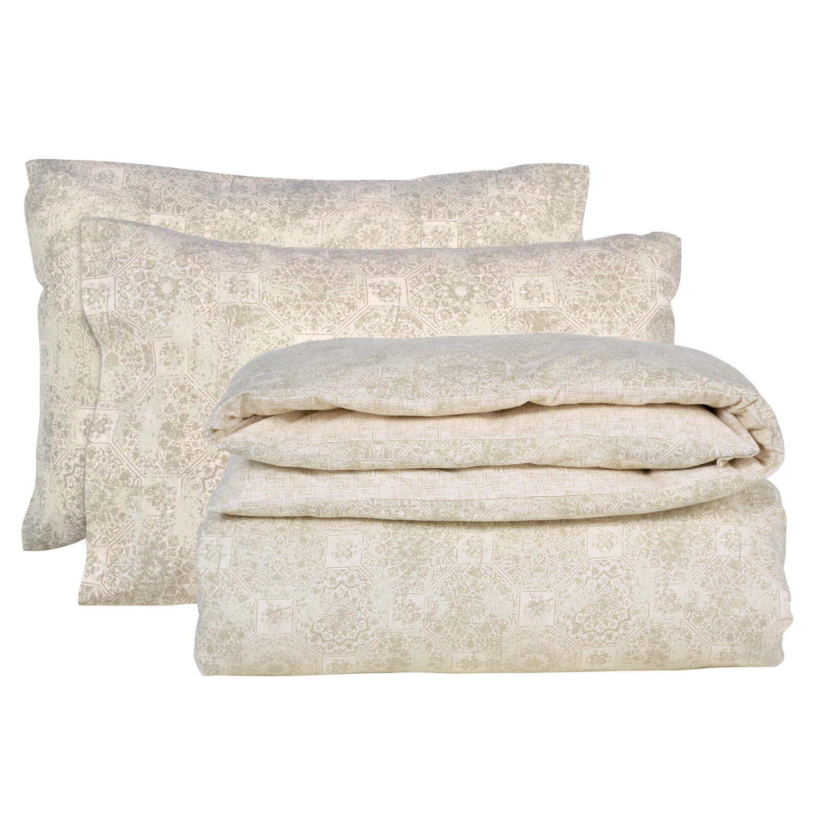 Das Home Σετ Σεντονια Μονα Flannel 9640 Beige - Taupe Beige - Taupe - Image 6