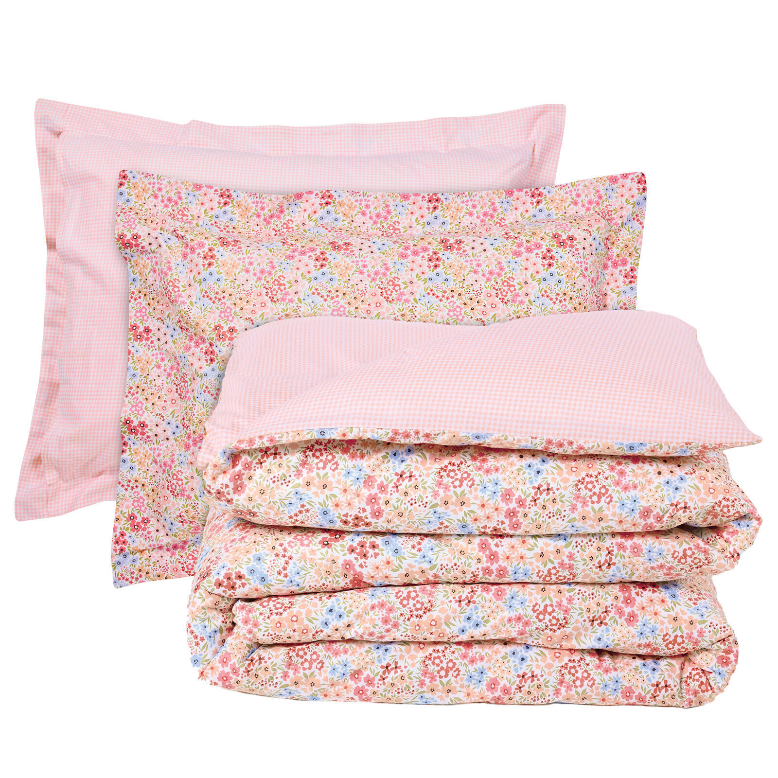 Das Home Σετ Σεντονια Υπερδιπλα Happy 9671 Pink - Salmon Pink - Salmon - Image 6
