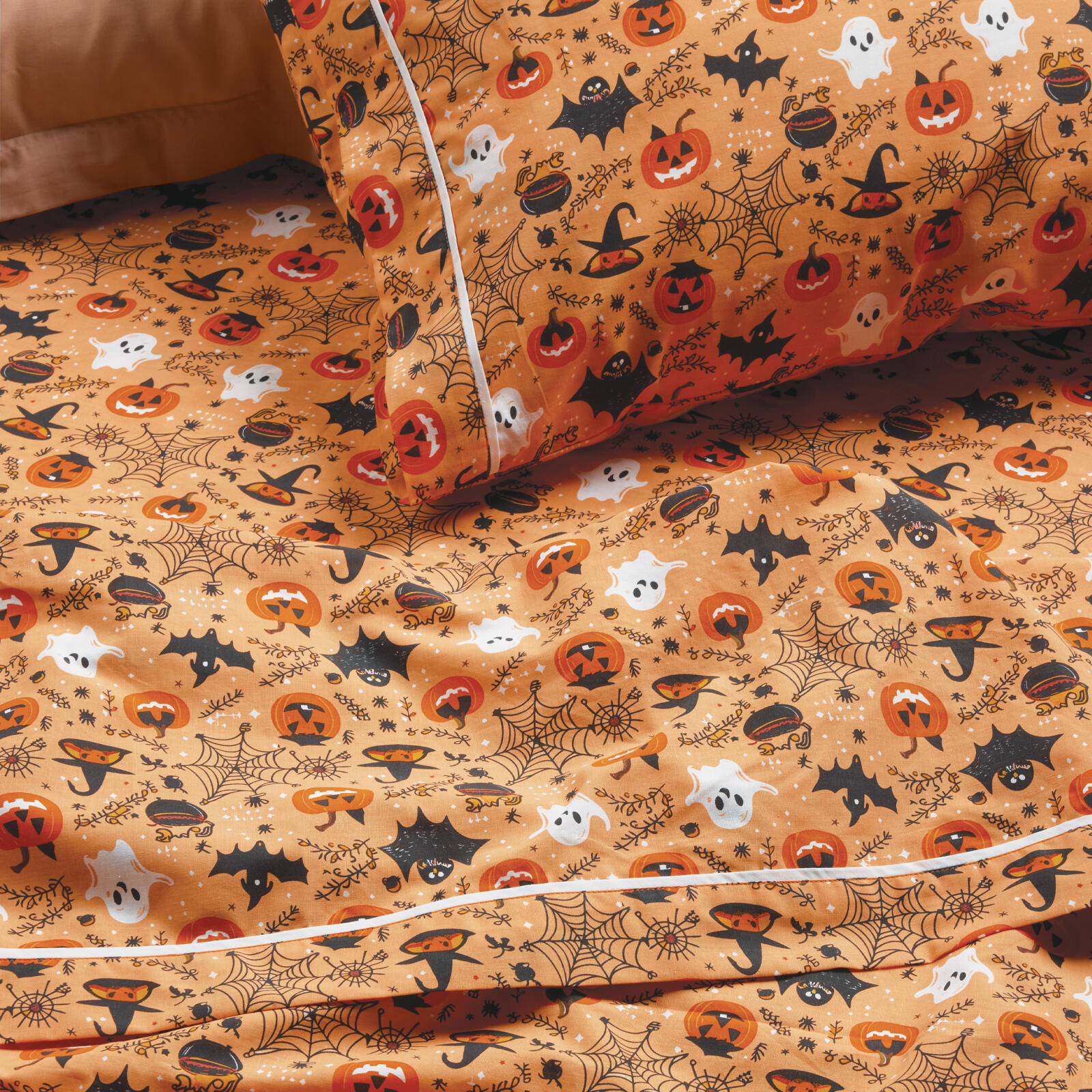 Das Kids Σετ Σεντονια Μονα 4969 Orange Orange - Image 2