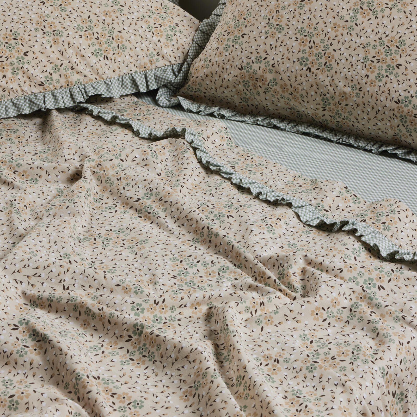 Das Home Σετ Σεντονια Υπερδιπλα Daily 3179 Taupe Taupe - Image 2