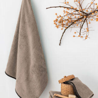 Palamaiki Πετσέτα Προσώπου Towels Collection 50x90 BROOKLYN MOKA Καφέ