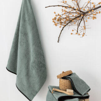 Palamaiki Πετσέτα Προσώπου Towels Collection 50x90 BROOKLYN SAGE Πράσινο