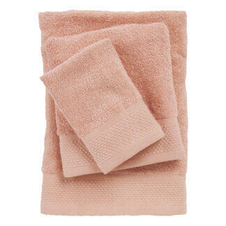 Das Home Σετ Πετσετεσ 3Τεμαχιων Best 0832 Pink Pink