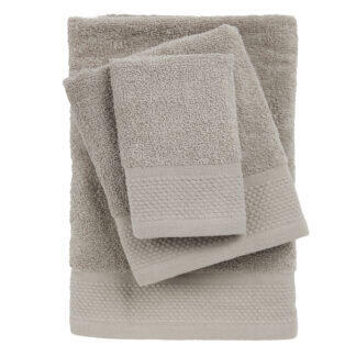 Das Home Σετ Πετσετεσ 3Τεμαχιων Best 0834 Grey Grey