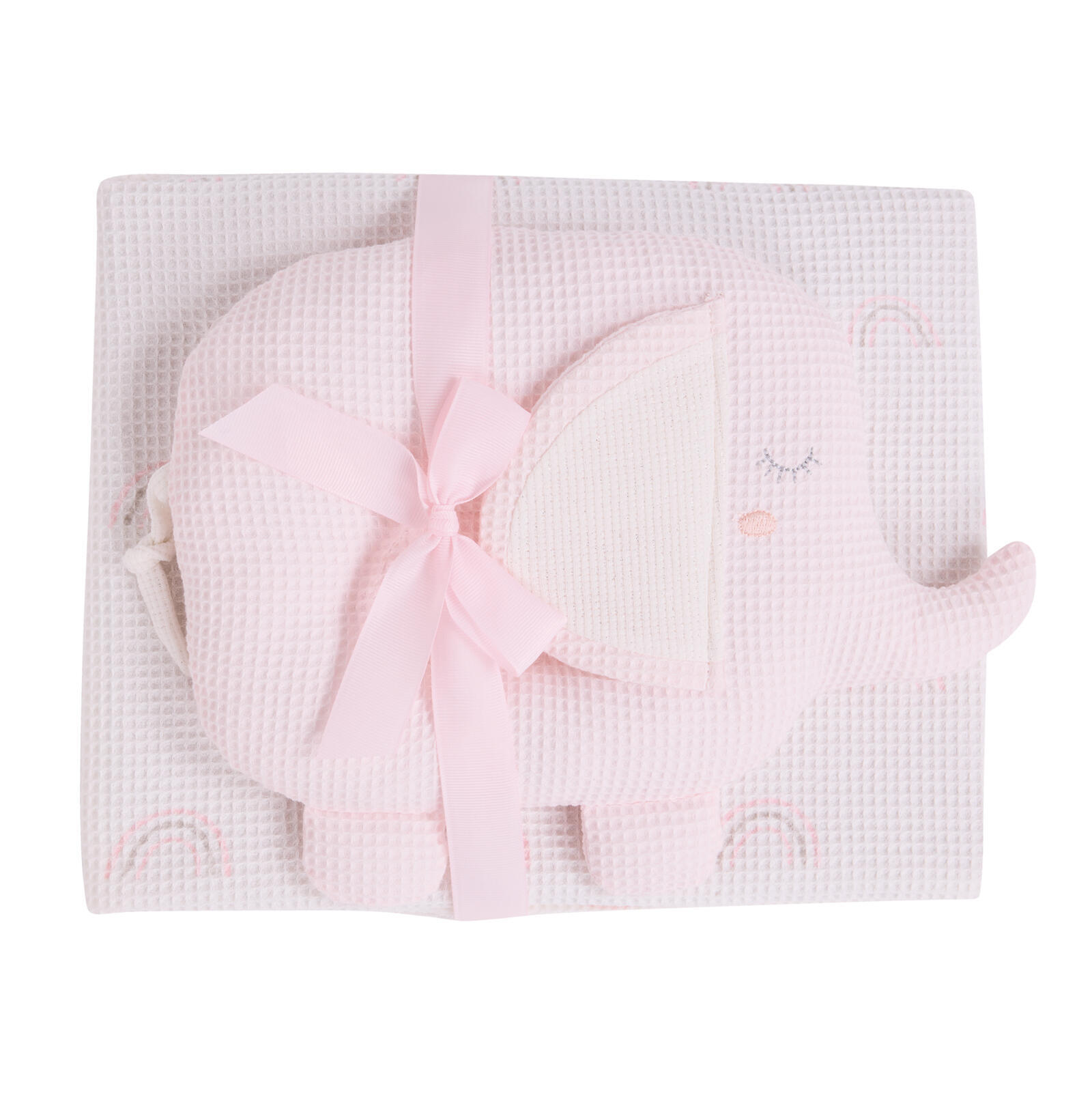 Das Baby Κουβερτα Πικε 75X100 Relax 4957 Grey - Pink - White Grey - Pink - White - Image 5