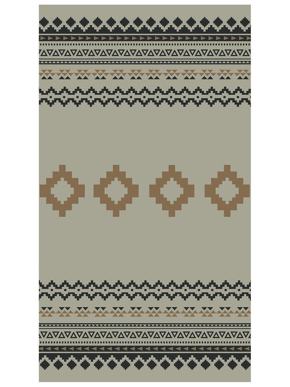 Palamaiki Παρεοπετσέτα Θαλάσσης Beach Collection 86x160 INCA Γκρι