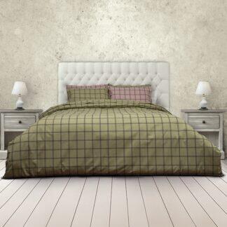 Μαξιλαροθήκες Ζεύγος Epavlis Σχ.0606 Olive 50X70