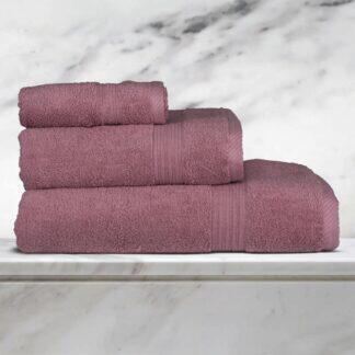 Πετσέτα Epavlis Χεριών 30x50 Soft Line 100% Βαμβάκι Χρ. Dusty Pink