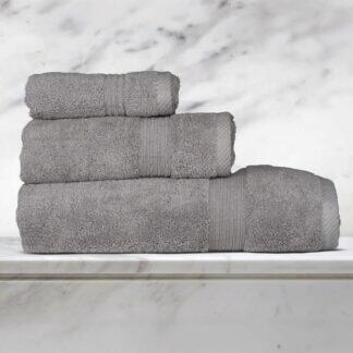 Πετσέτα Epavlis Χεριών 30x50 Soft Line 100% Βαμβάκι Χρ. Grey