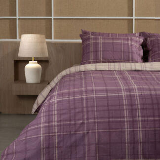 Sunshine Σετ Σεντόνια Cotton Feelings 2066 Mauve Διπλό (200x270) - Σετ σεντόνια βαμβακερά 100% σε μεγάλη ποικιλία χρωμάτων και σχεδίων.