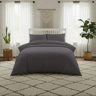 Melinen Home ΠΑΠΛΩΜΑΤΟΘΗΚΗ ΥΠΕΡΔΙΠΛΗ 225Χ245 LAVISH SATIN DARK GREY