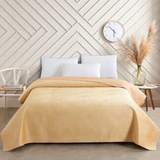 Melinen Home ΚΟΥΒΕΡΛΙ ΥΠΕΡΔΙΠΛΟ OMNIA BEIGE (220Χ240)