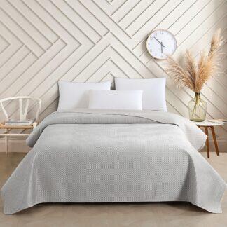 Melinen Home ΚΟΥΒΕΡΛΙ KING SIZE OMNIA GREY (260Χ240)