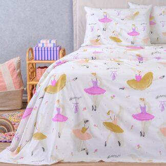 Melinen Home ΣΕΤ ΠΑΠΛΩΜΑΤΟΘΗΚΗ (2 ΤΕΜ.) ΜΟΝΗ DANCER KIDS LINE (165X245)