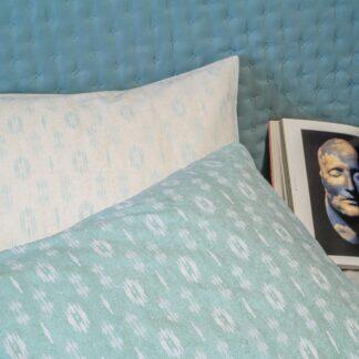 Melinen Home ΣΕΤ ΜΑΞΙΛΑΡΟΘΗΚΕΣ (Π) RIVER AQUA CASUAL LINE (50X70)