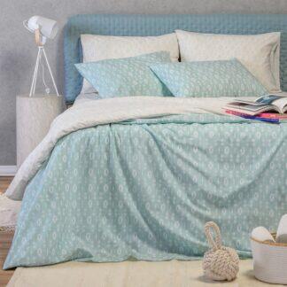 Melinen Home ΠΑΠΛΩΜΑΤΟΘΗΚΗ ΜΟΝΗ RIVER AQUA CASUAL LINE (165X245)