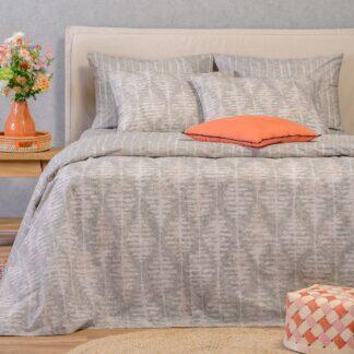 Melinen Home ΣΕΤ ΣΕΝΤΟΝΙΑ KING SIZE (Λ) KAI GREY CASUAL LINE (180Χ200+32)