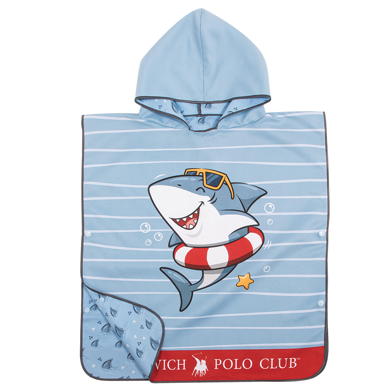 Greenwich Polo Club Junior Ποντσο Θαλασσησ 50Χ115 4044 Blue Blue - Image 9
