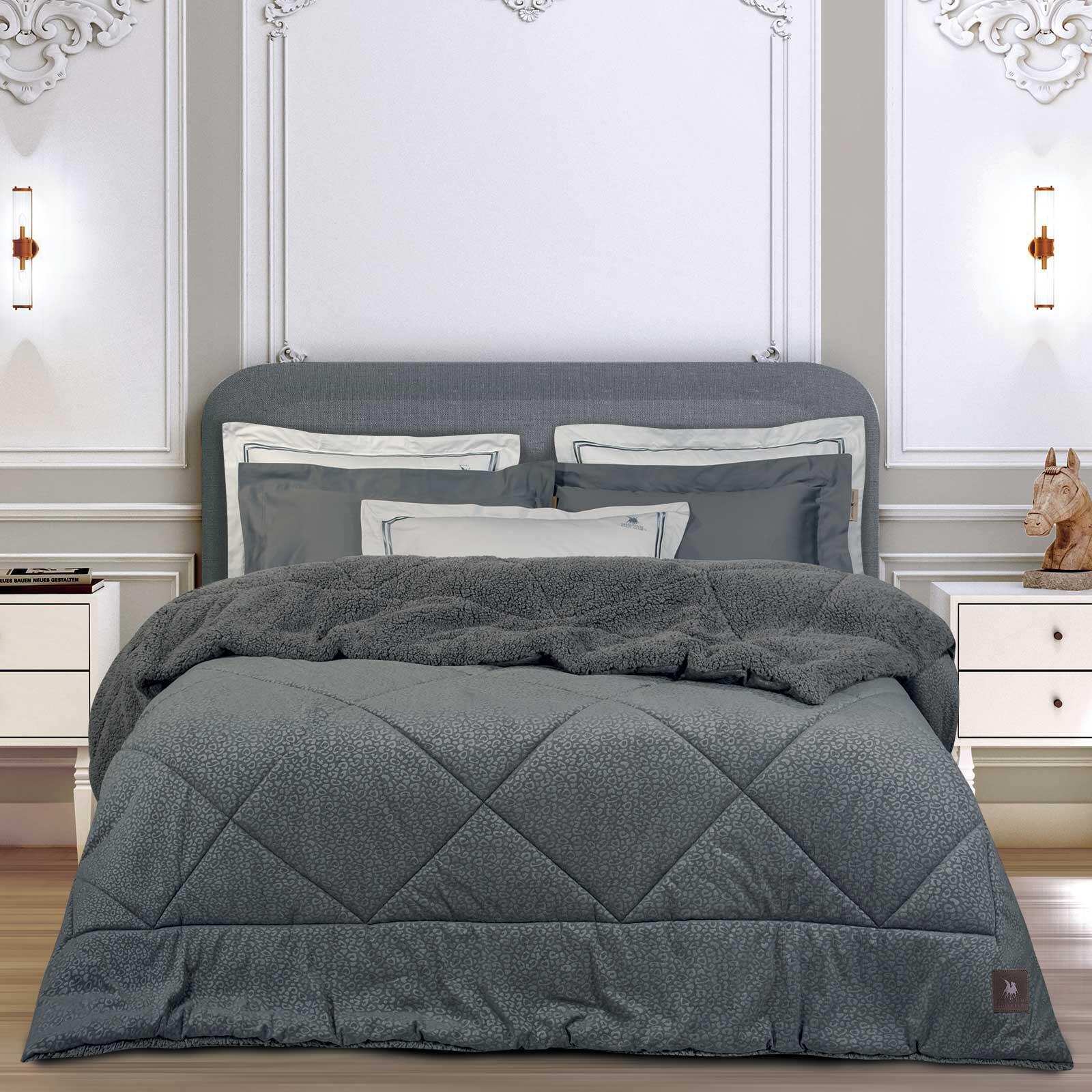 Greenwich Polo Club Κουβερτοπαπλωμα King Sherpa Essential 4435 Grey Grey - Image 4