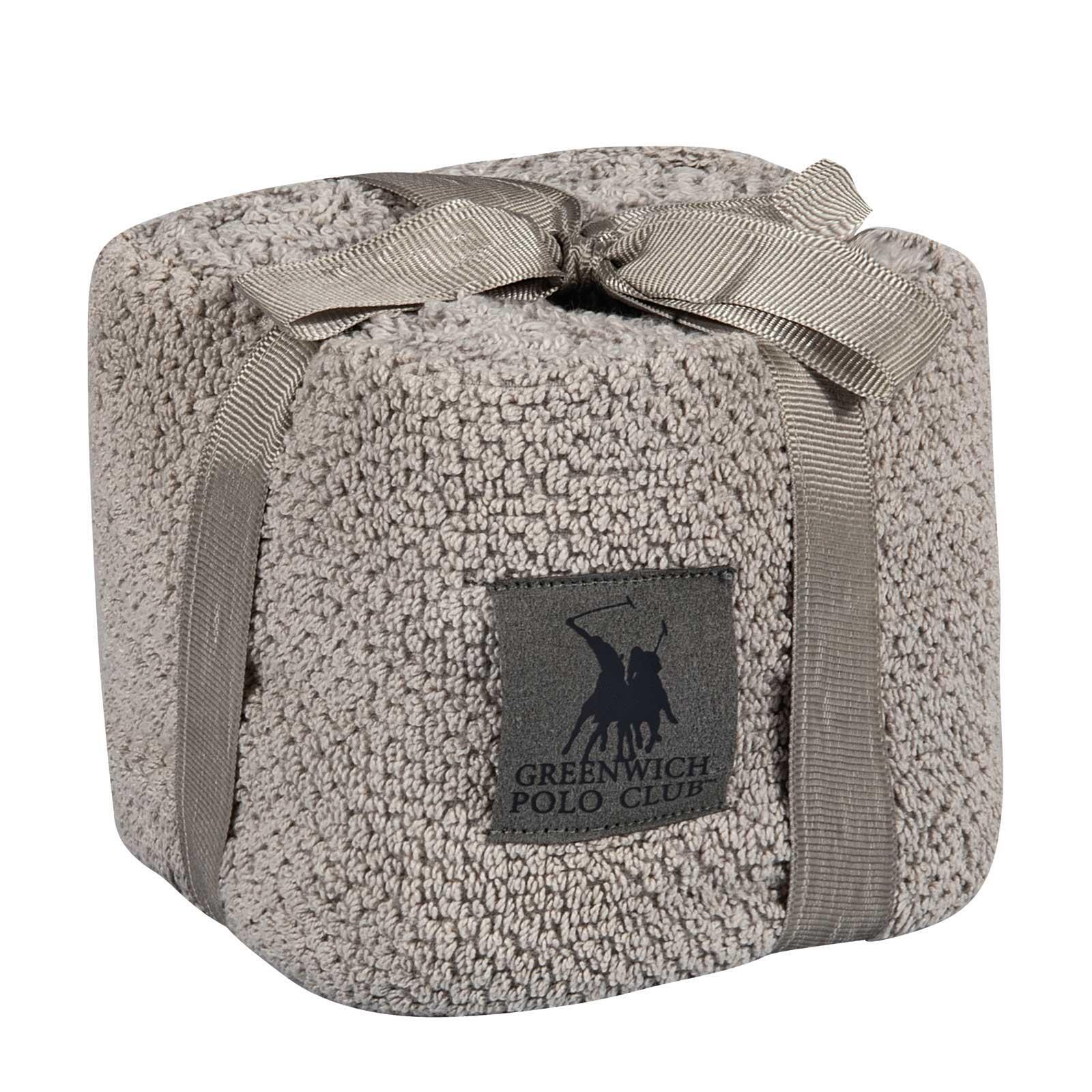 Greenwich Polo Club Σετ Πετσετεσ 4 Τεμαχιων Essential 4105 Grey Grey - Image 5