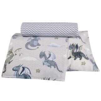 Greenwich Polo Club Σετ Σεντονια Κουνιασ Essential 8863 Beige - Blue Beige - Blue