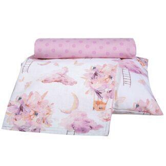 Greenwich Polo Club Σετ Σεντονια Κουνιασ Essential 8864 Pink Pink